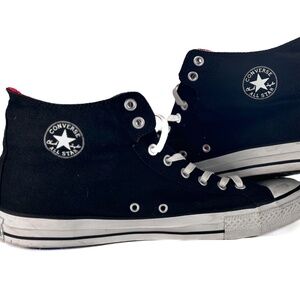 Size 13 - Converse Chuck Taylor All-Star Two Fold Hi black/red